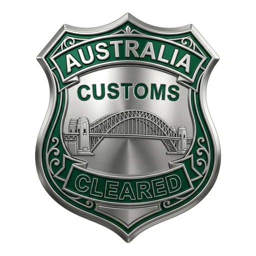 Australian Customs Green Clearance Badge